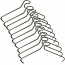 10 Pack 76mm (3") Brick Wall Hooks - Clips Hangers For Pictures Plants - NuSea