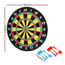16" Dartboard Dart Board with Magnetic Darts Kids Toy Gift - NuSea