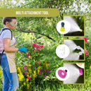 16L Rechargeable Backpack Pressure Sprayer - Portable Electric Garden Weed Pump - NuSea