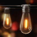 17m Solar Festoon Lights Outdoor LED String Light Christmas Party Decor - NuSea