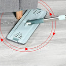 Wet or Dry Usage Hands-Free Mopping System with Bucket and Microfiber Pads