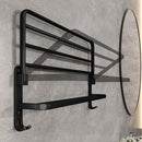 Wall Mount Foldable AluminumTowel Rack