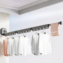 Wall-Mounted Retractable Laundry Drying Rack