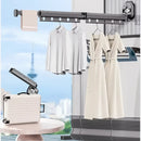 Wall-Mounted Retractable Laundry Drying Rack