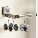 Wall-Mounted Retractable Laundry Drying Rack