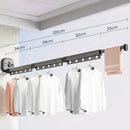 Wall-Mounted Retractable Laundry Drying Rack