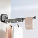 Wall-Mounted Retractable Laundry Drying Rack