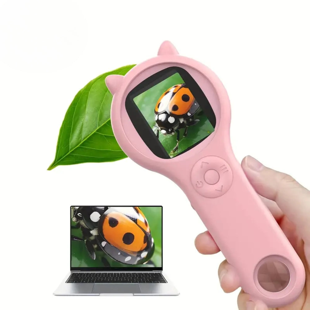 Childrens Electronic Microscope With Photo And Video Function 500X Observe