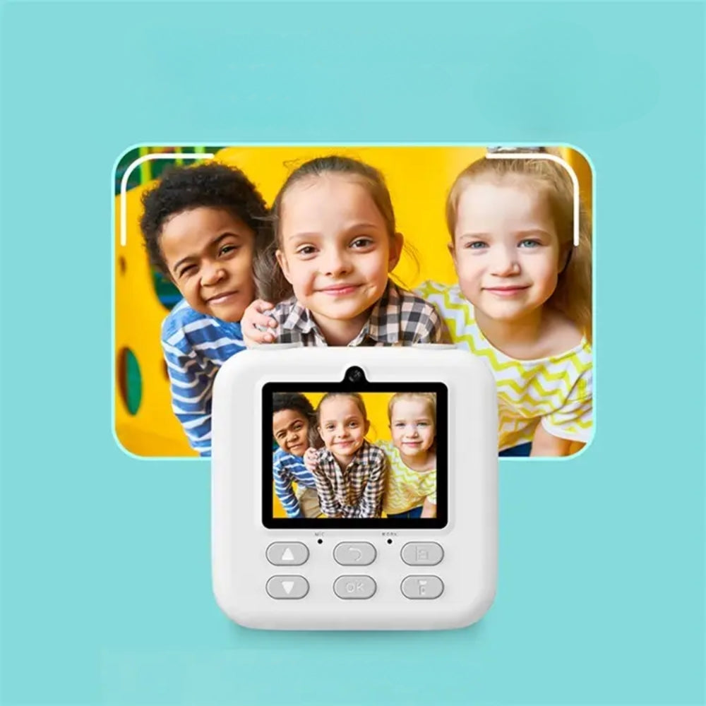 Kids Instant Camera 1080P HD Dual Lens Selfie Digital Camera