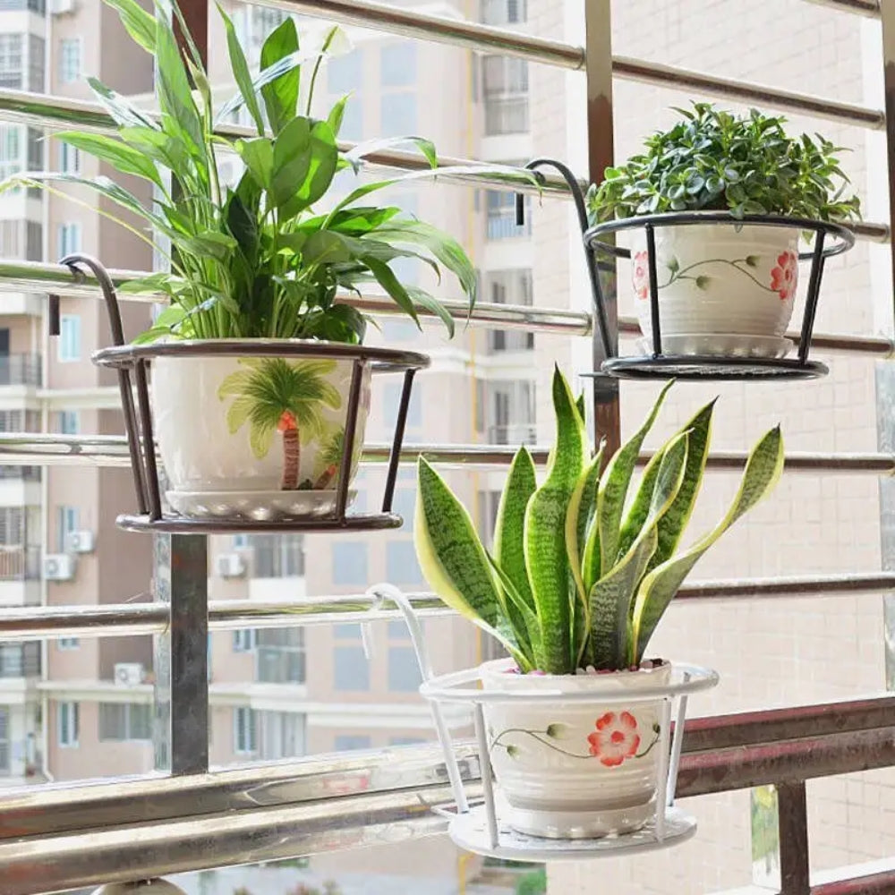 Iron Art Hanging Baskets Flower Pot Balcony Hanging Plant