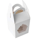 White Cardboard Cupcake Box 25pcs