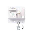 1PC Wall Perforation Free Plastic Shelving Wall Peg Boards for Walls