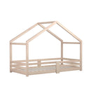Wooden Single Size Timber House Bed Frame