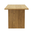 180cm Natural Timber Rectangular Dining Table