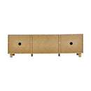 160cm Natural TV Cabinet Entertainment Unit Stand