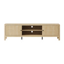 160cm Natural Wooden TV Cabinet Entertainment Unit Stand