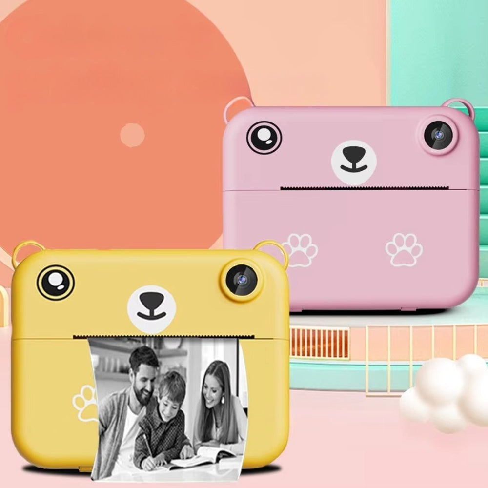 Kids Instant Print Camera 1080P HD Video Recorder