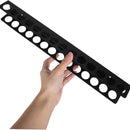 Wall-mounted 14-hole Hardware Tool Storage Base Stand