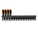 Wall-mounted 14-hole Hardware Tool Storage Base Stand