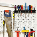 Wall-mounted 14-hole Hardware Tool Storage Base Stand