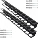 Wall-mounted 14-hole Hardware Tool Storage Base Stand