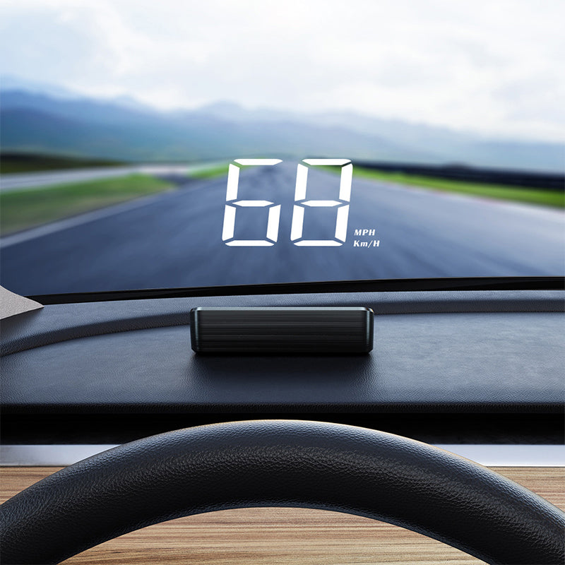 GPS Head Up Display Digital Speed Meter Windshield Projector