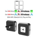 Wireless CarPlay/Android Auto Adapter - Plug and Play
