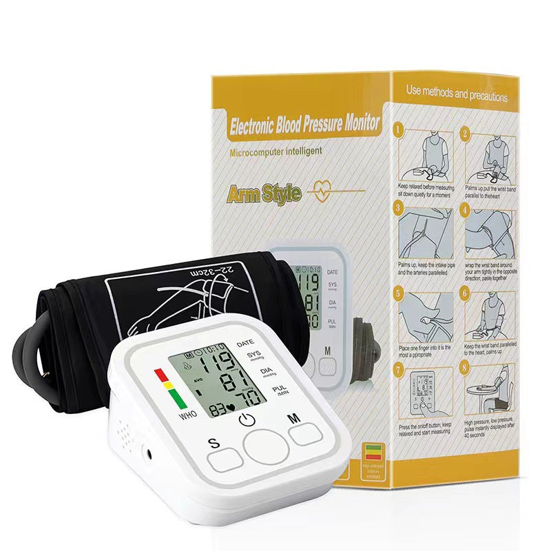 Upper Arm Automatic Blood Pressure Monitor
