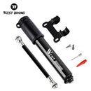100Psi Mini Bike Pump Aluminum Alloy Bicycle Hand Air Pump