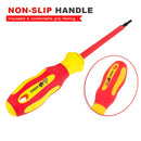 10Pcs Interchangeable Blade VDE Insulated Screwdriver Set
