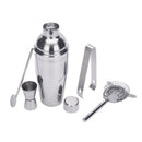 5 Pcs Stainless Steel Cocktail Maker Set Premium Bartending Tool Kit - NuSea