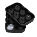 6 Large Sphere Shape Cocktail Ice Molds Quick Release Ice Ball Maker - NuSea