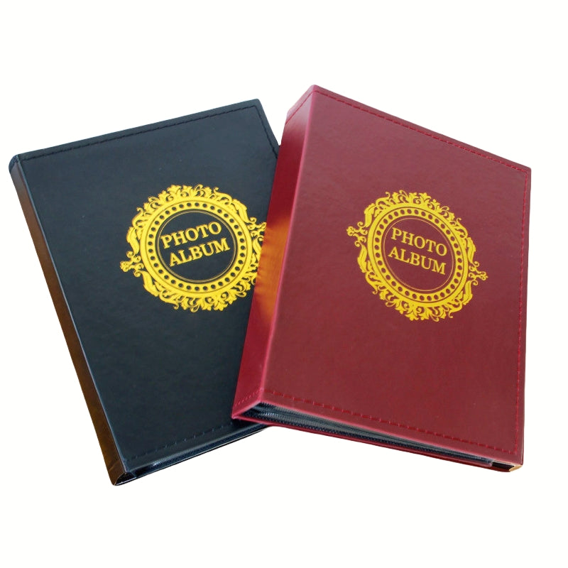 Classic photo album 200 Pcs 4x6 photos Red and Black