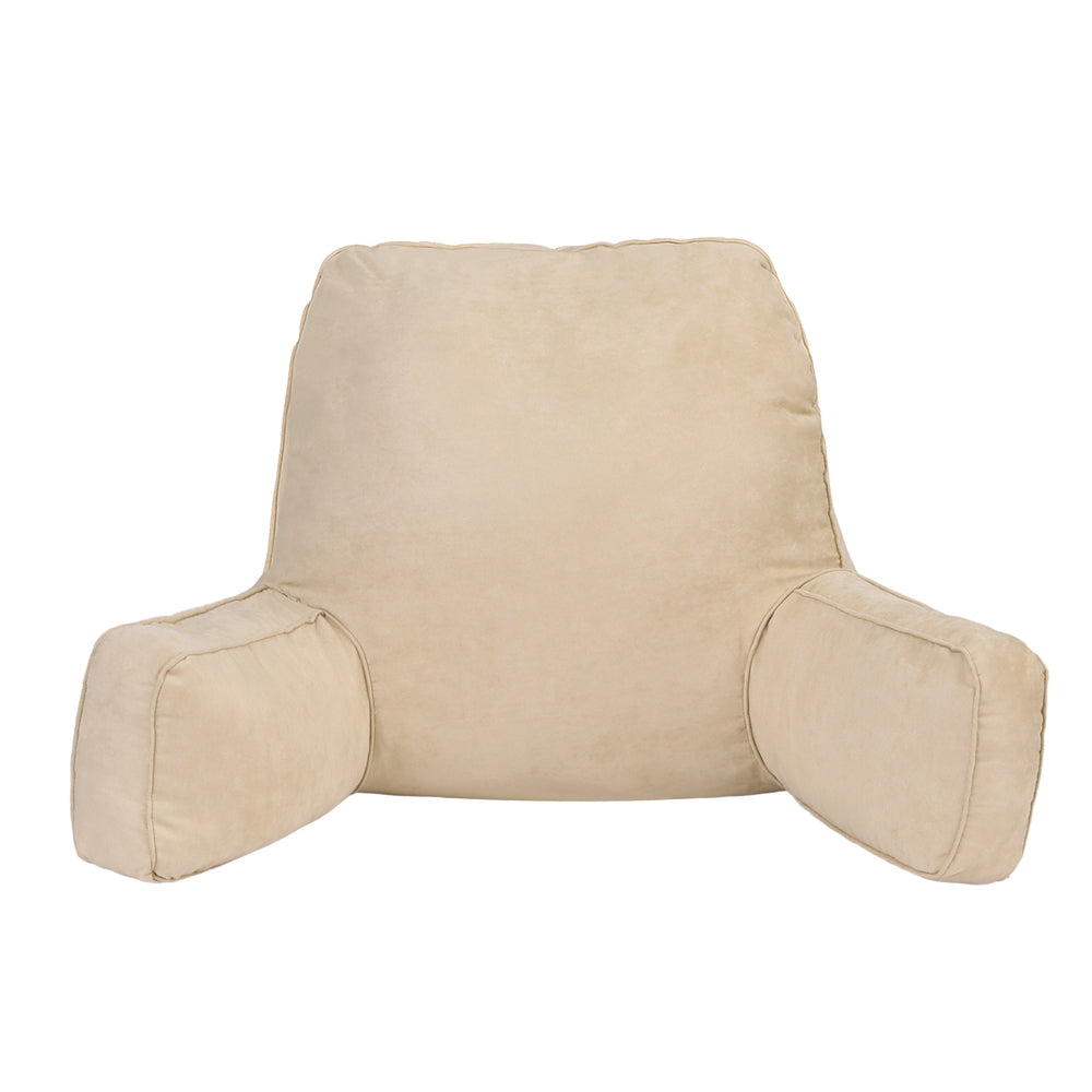 Giselle Reading Pillow Back Rest Lumbar Support Cushion Oatmeal