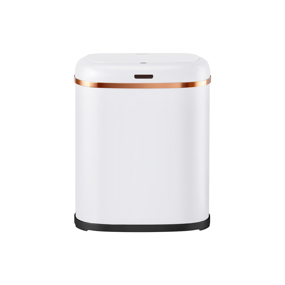 Devanti 38L Motion Sensor Bin Rubbish Automatic White
