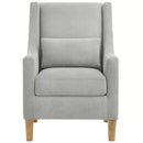 Fabric accent chair