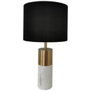 Lane table lamp black