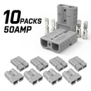 X-BULL 10 x 50A Anderson Style Plug Copper Connectors Terminals Pack Caravan Trailer Solar