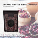 100g Organic Hibiscus Rosella Flower Crushed - Dried Herbal Tea Supplement