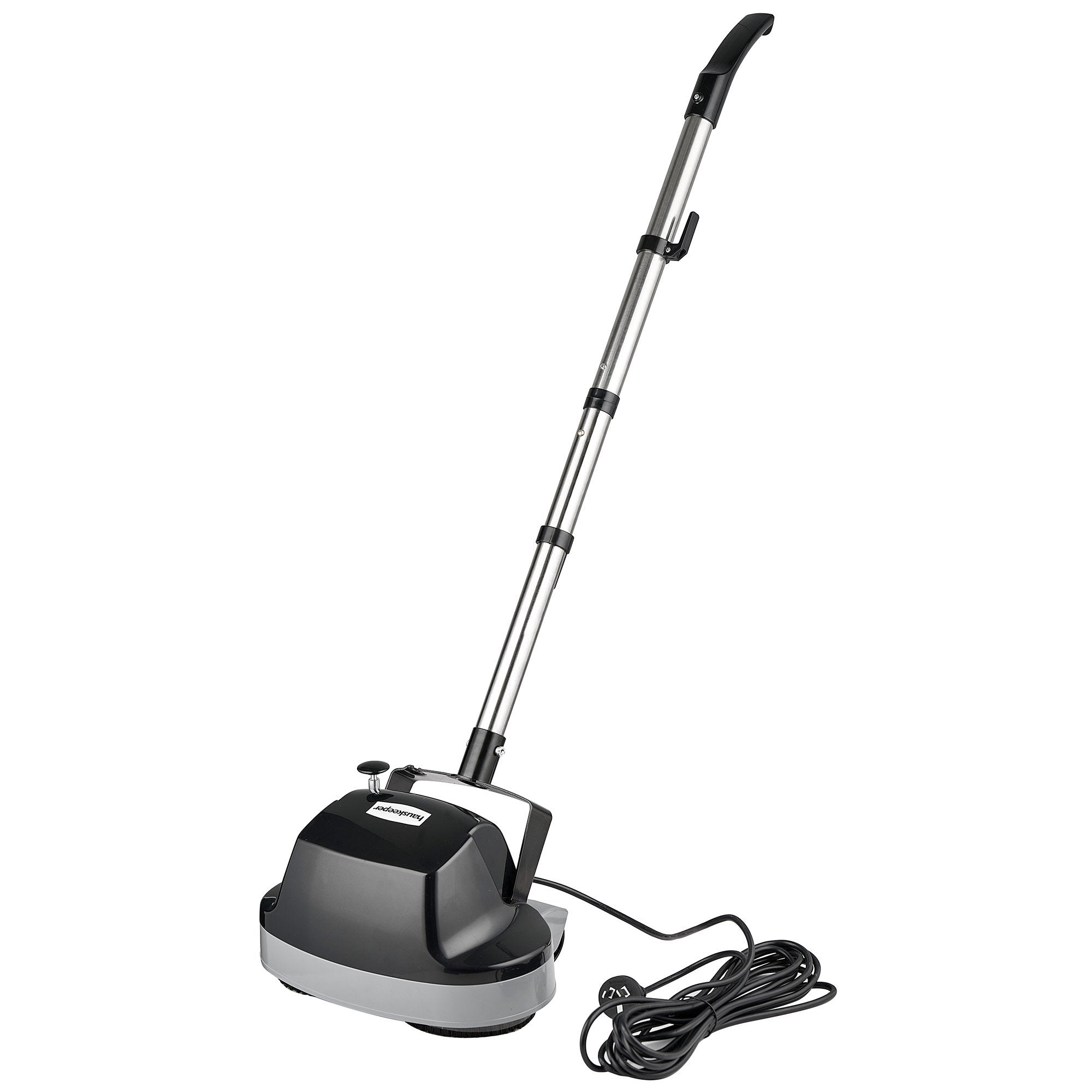Kartrite Hauskeeper Gen2 5-in-1 Black Electric Floor Polisher Hard Waxer Buffer Scrubber Cleaner 240v With Twin Rotating Brushes 6m Power Cord