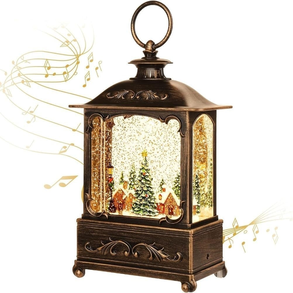 BDI Lamp-LW003-Snowman Music Lantern Sculpture Christmas