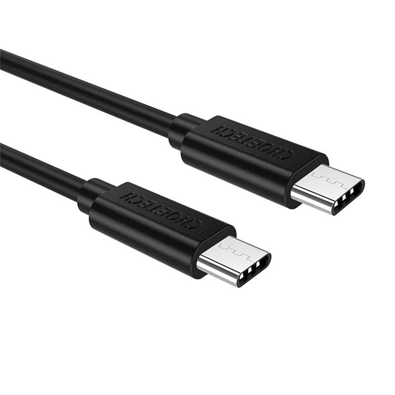 CHOETECH CC0003 USB-C to USB-C Cable 2M Black