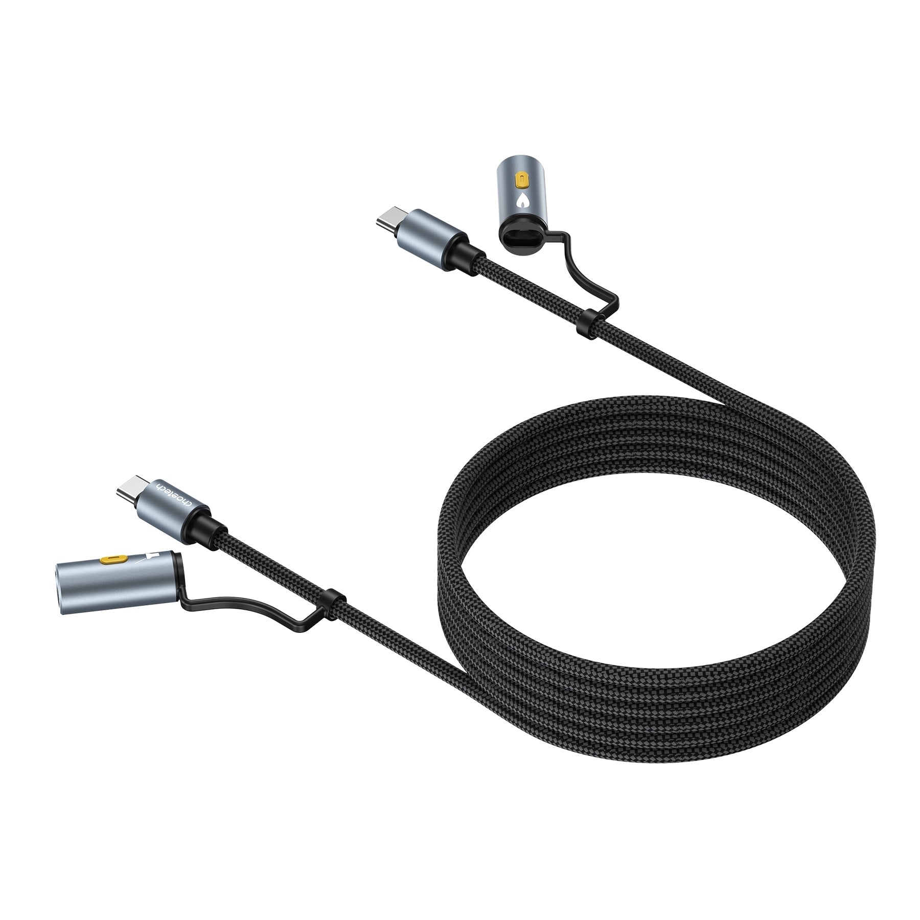 CHOETECH CC1001 Smart PD60W 4-in-1 USB C to C cable 1.2M