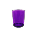 10 Pack Purple Glass Votive Tealight Candle Holders House Party Cenrepiece Xmas Wedding Decor Glass Candlestick Party Decorations Bridal Valentines Event