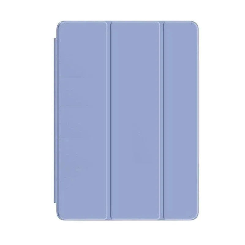 Shockproof Silicone iPad 2017 Case with Pencil Slot and Smart Cover β 6 Colour Options - Lavender Grey