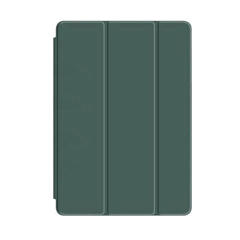 Shockproof Silicone iPad 2017 Case with Pencil Slot and Smart Cover β 6 Colour Options - Dark Green