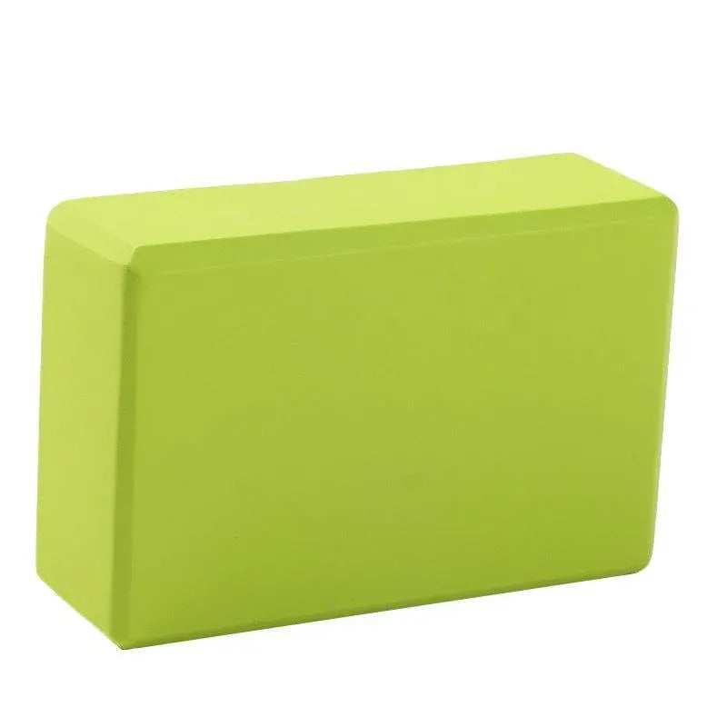 2PCS Yoga Blocks Foam Brick Fitness Exercise Stretch Gym Pilates Tool - Green