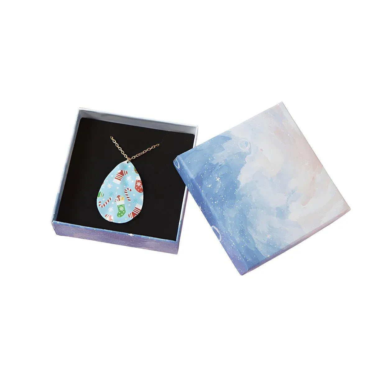 20PCS Cloud Jewelry Box Earrings Necklace Ring Bracelet DisplayOrganizer - 9*9*3cm(Box)