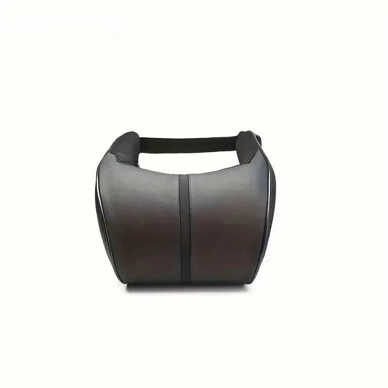 Car Headrest Neck Pillow for Comfortable Travel Support Memory Foam Car Pillow - Black