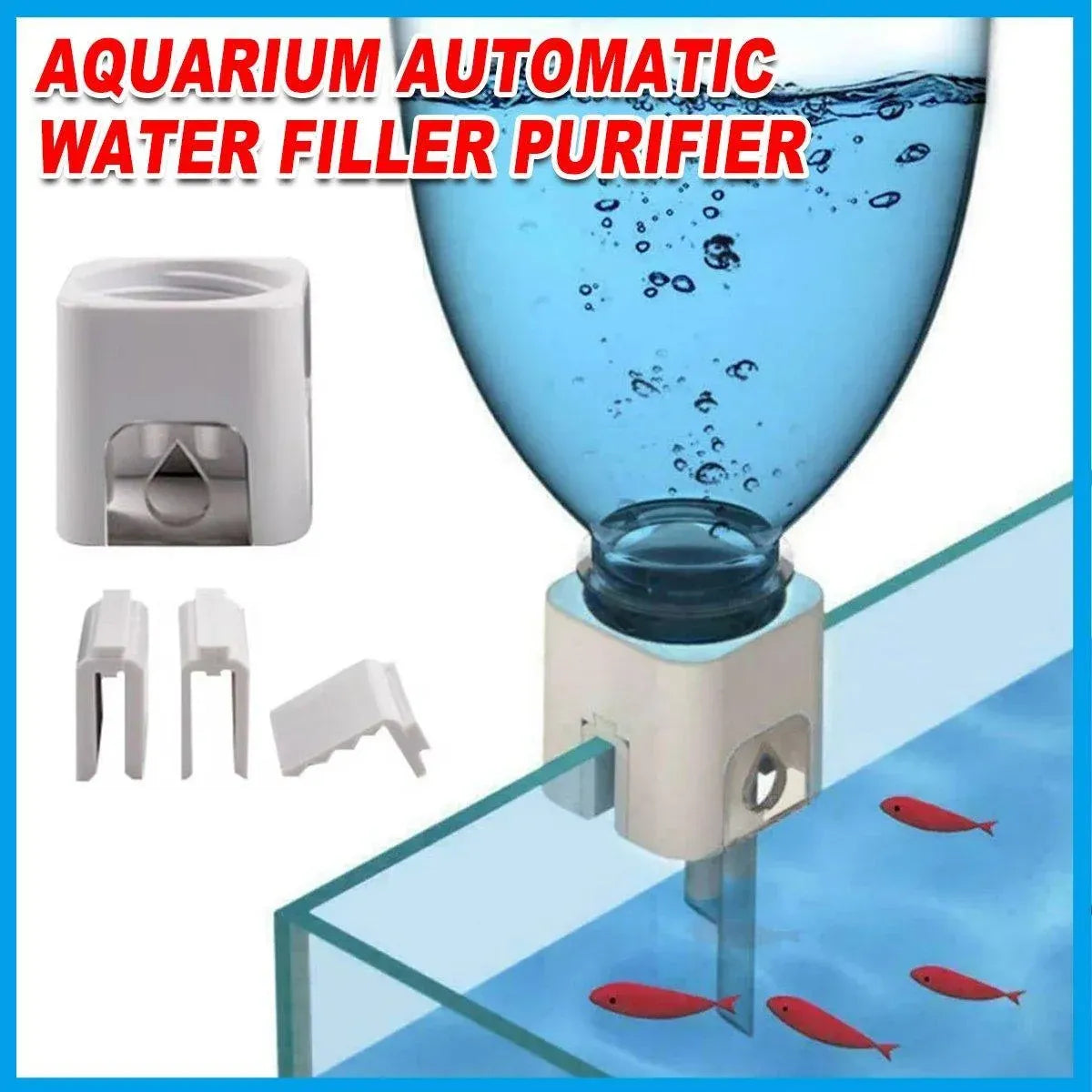 Aquarium Water Level Controller Automatic Fish Tank Replenisher Supplies Kit